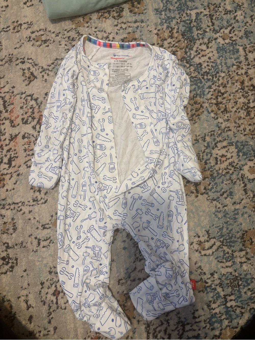 Magnetic Me Tool-Print Pajamas